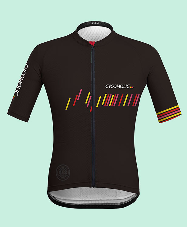 Cycoholic custom cycling jersey - Montt 