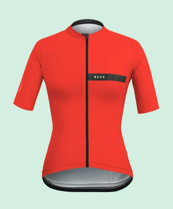 Racing Pro 火紅 女性自行車衣
