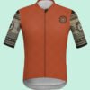 Retro Free Spirit Habu Snake Jersey-柿餅橘-正面
