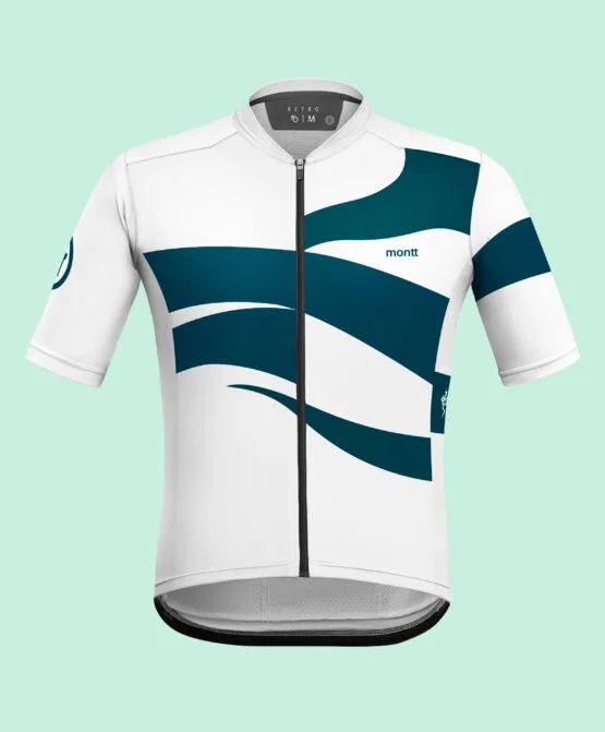 Retro-Blue Snake Jersey-正面
