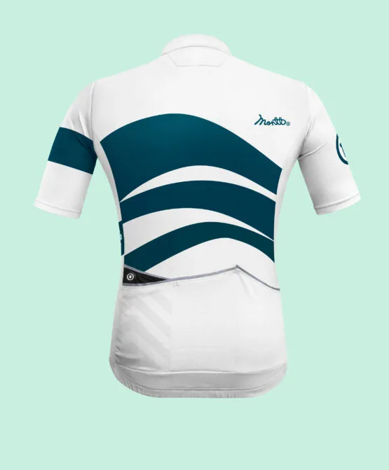 Retro-Blue Snake Jersey-背面